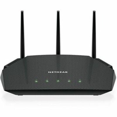 Netgear AX3000 WiFi 6 Router: Dual Band, Ethernet, 2.4/5 GHz, Includes Power Adapter