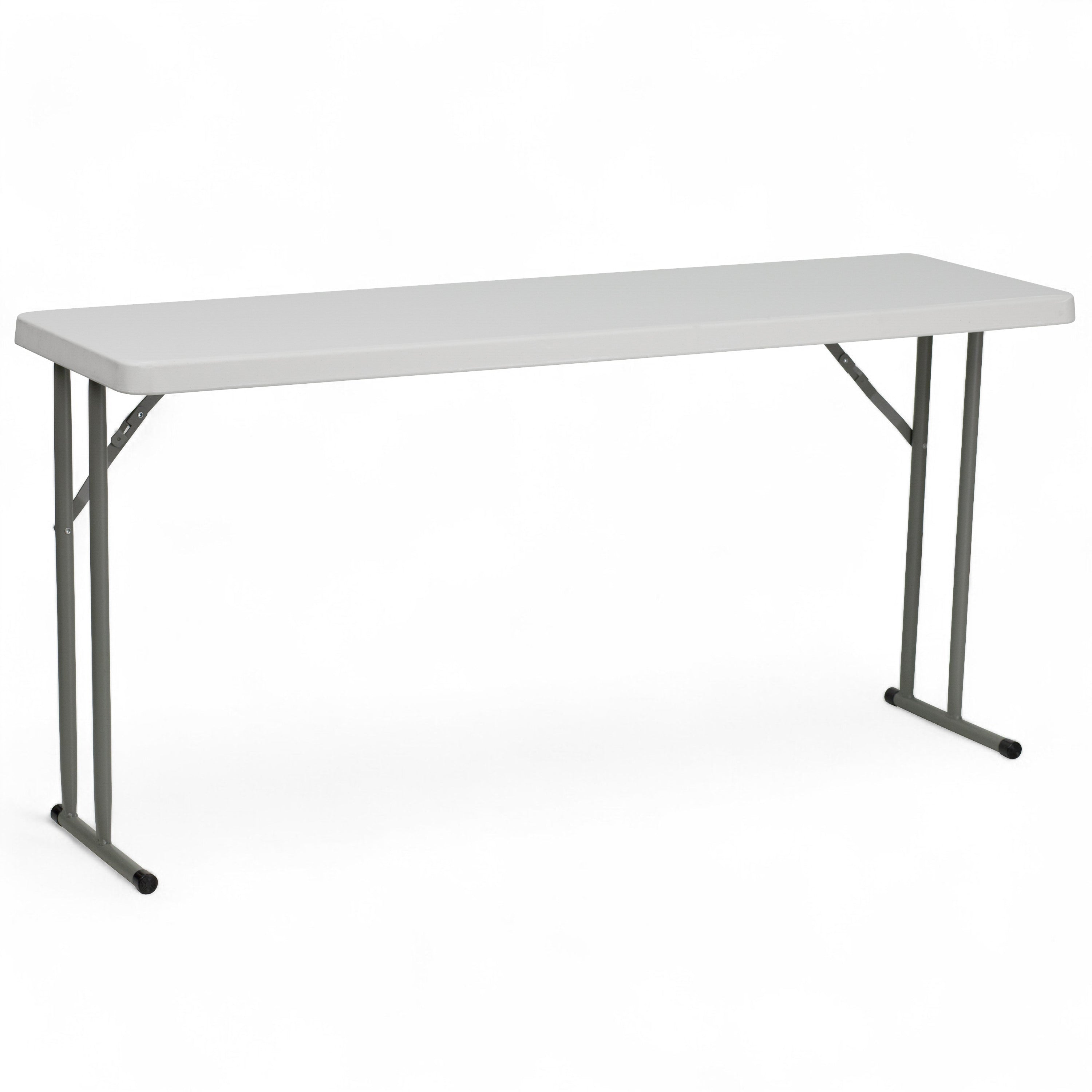 Kathryn 5-Foot Granite White Plastic Folding Training Table