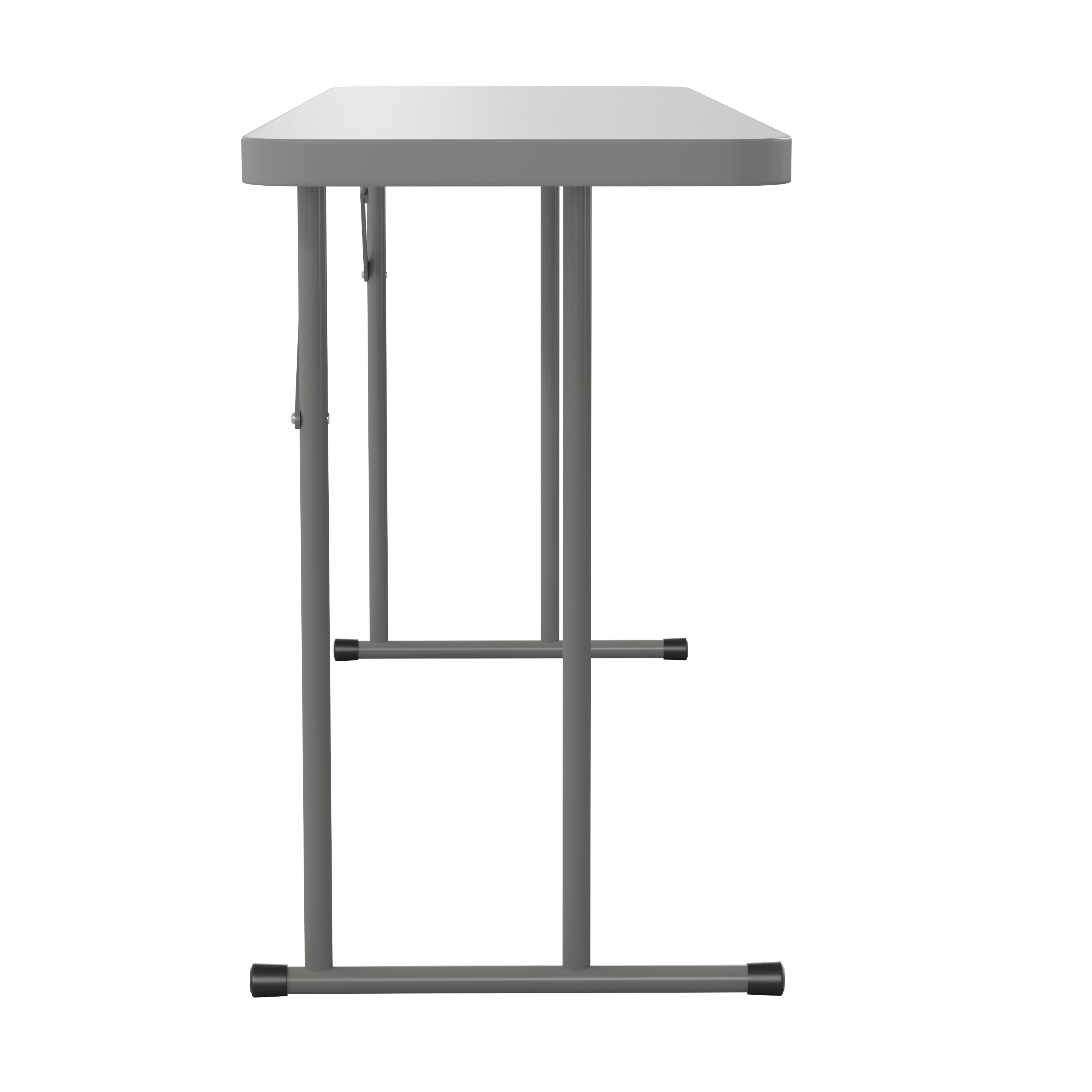 Kathryn 6-Foot Gray Plastic Folding Training Table