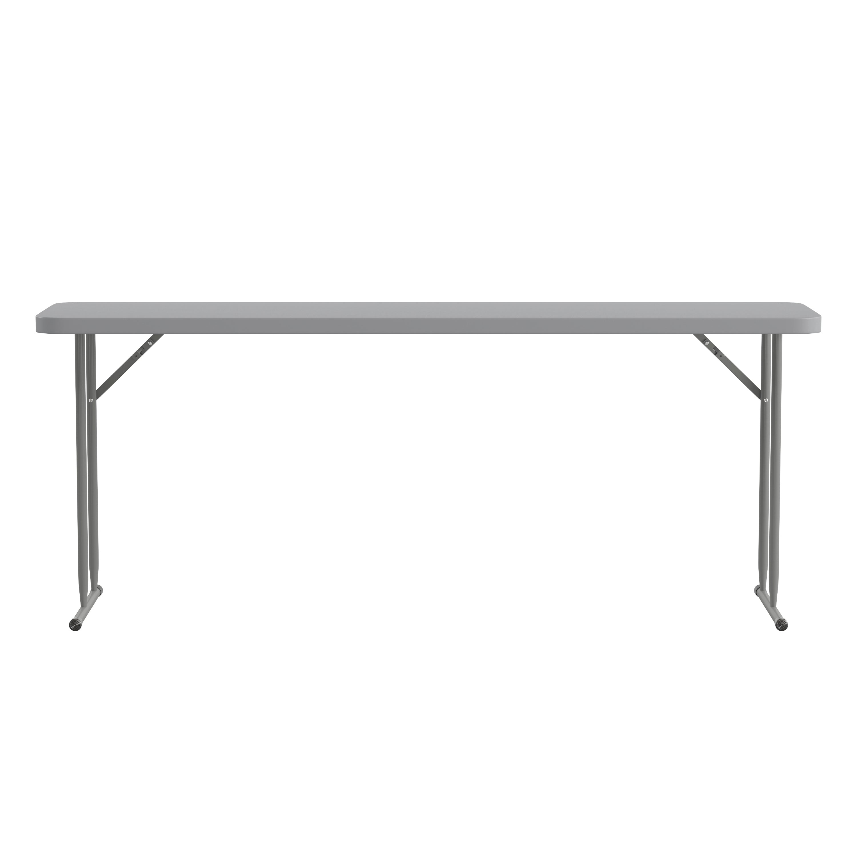 Kathryn 6-Foot Gray Plastic Folding Training Table