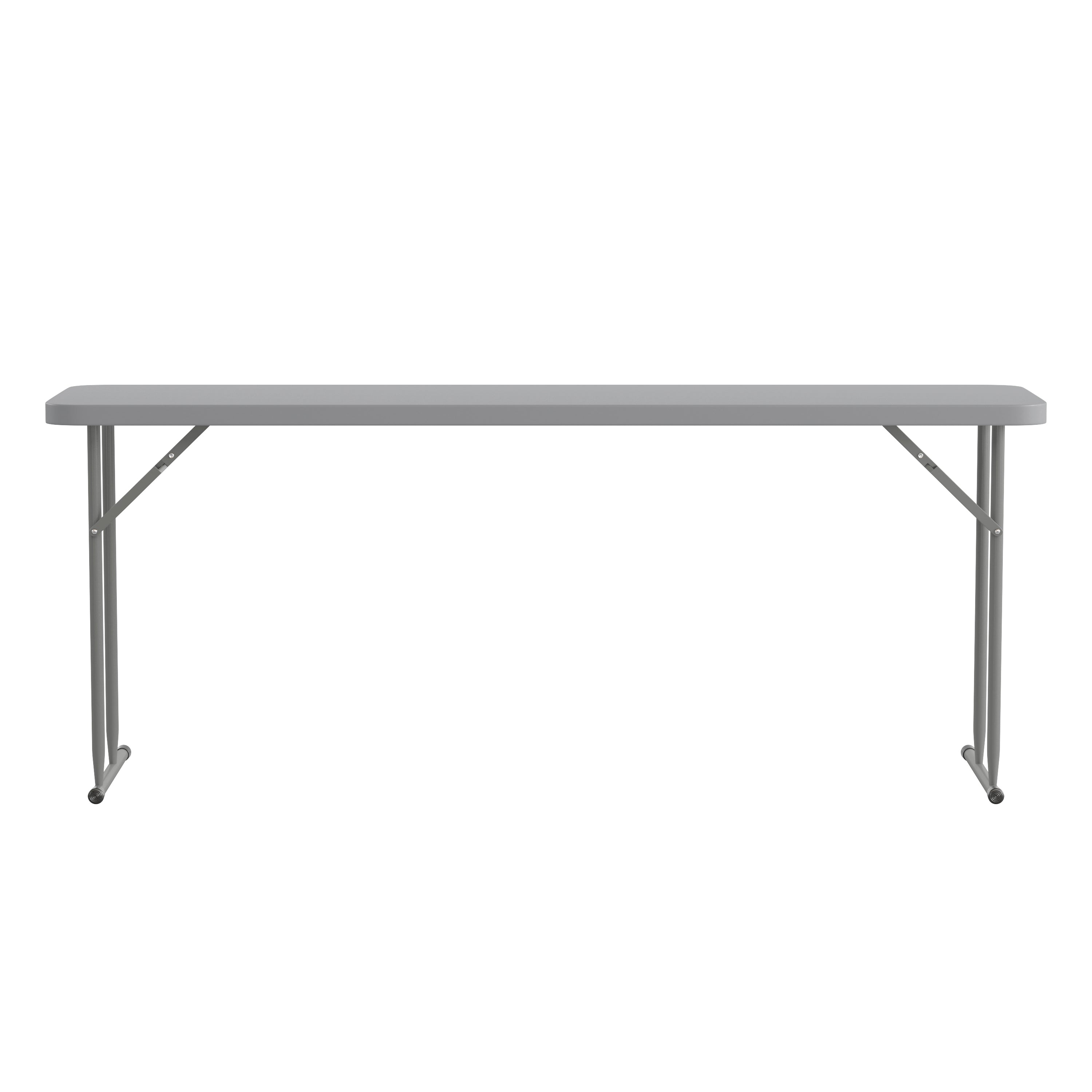 Kathryn 6-Foot Gray Plastic Folding Training Table