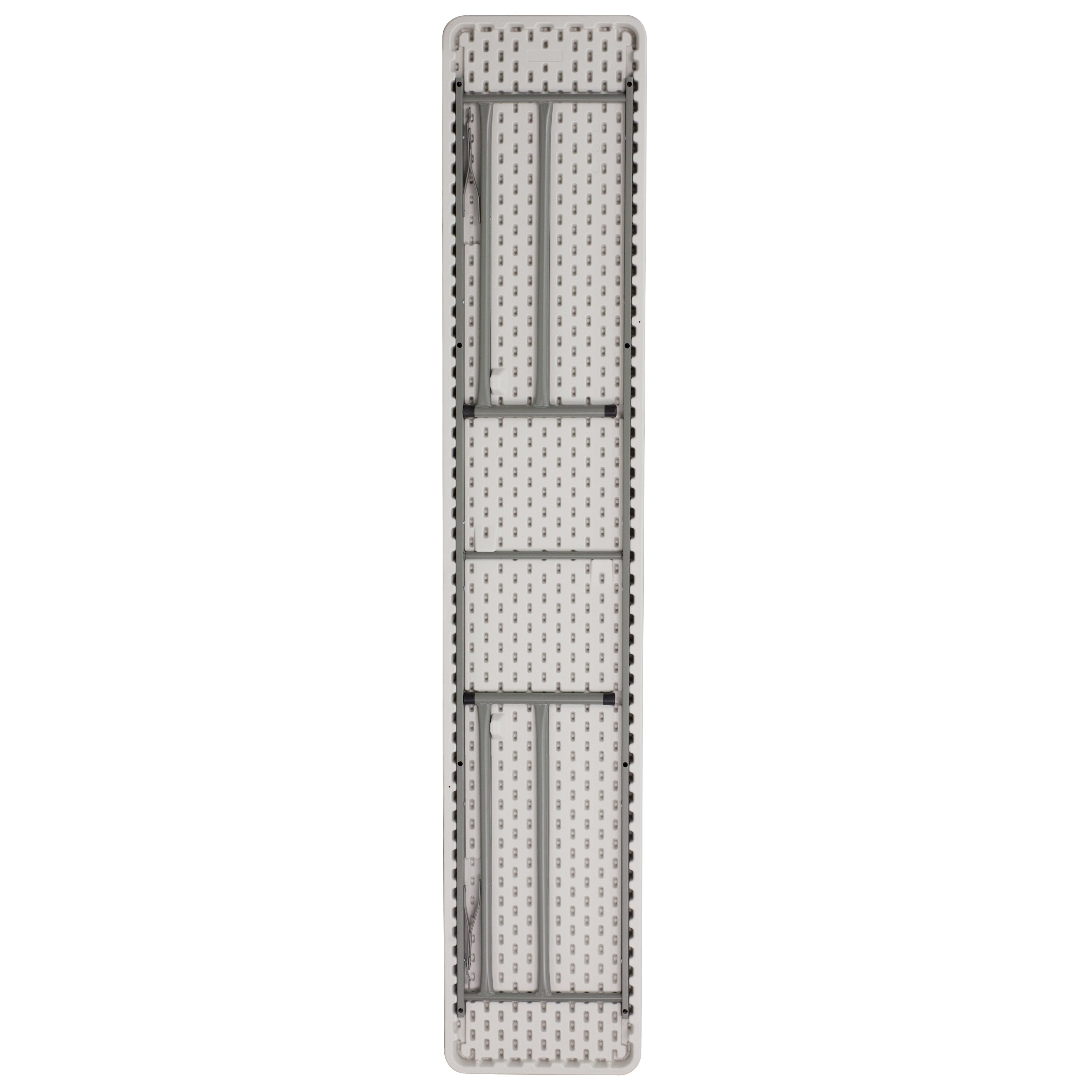 Kathryn 8-Foot Granite White Plastic Folding Training Table