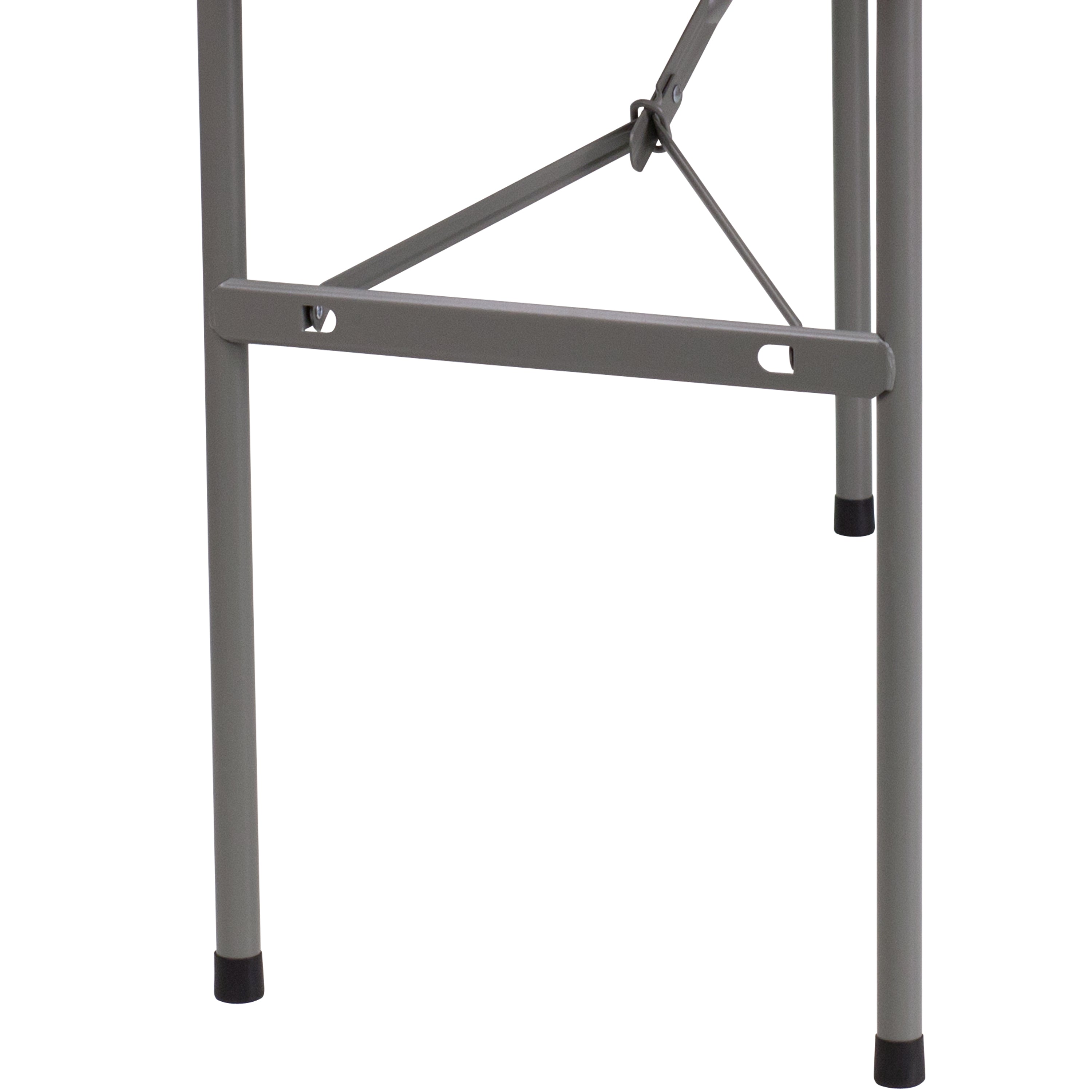 Kathryn 4-Foot Granite White Plastic Folding Table