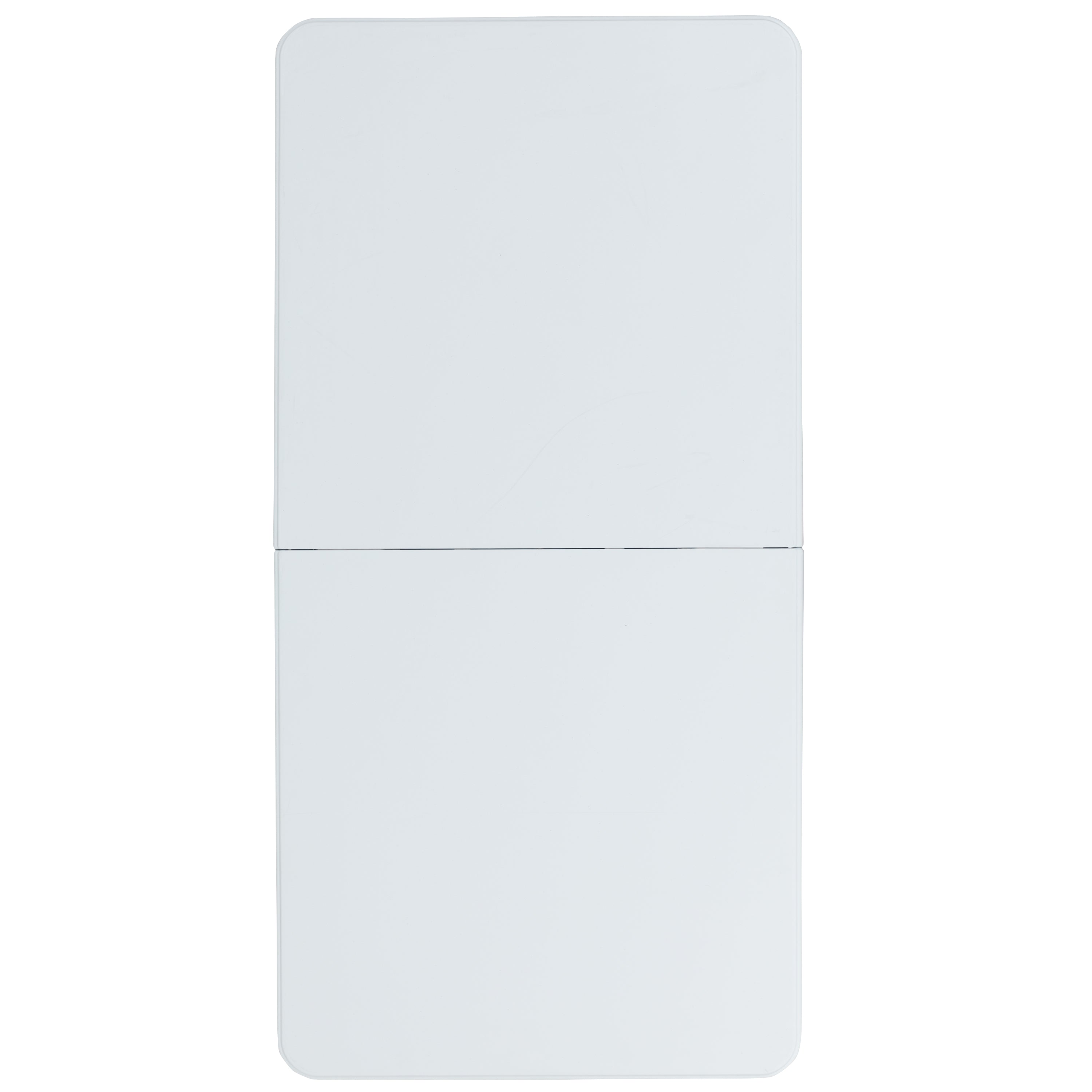 Kathryn 4-Foot Height Adjustable Bi-Fold Granite White Plastic Folding Table