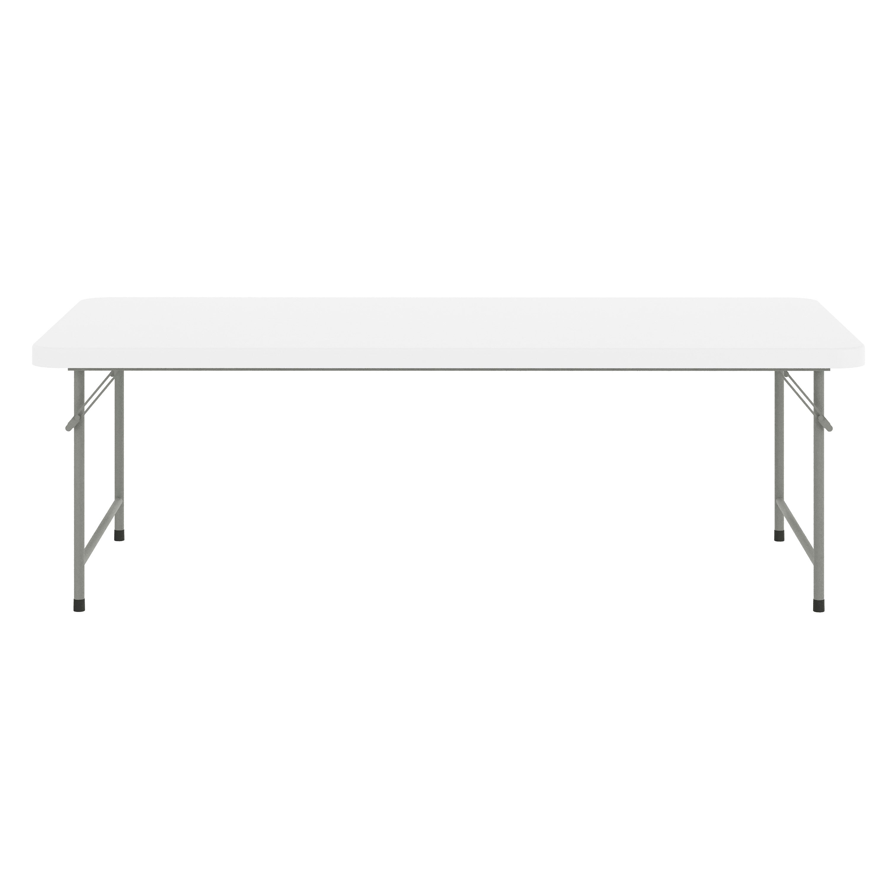 Paige 4.93-Foot Kid's Granite White Plastic Folding Table