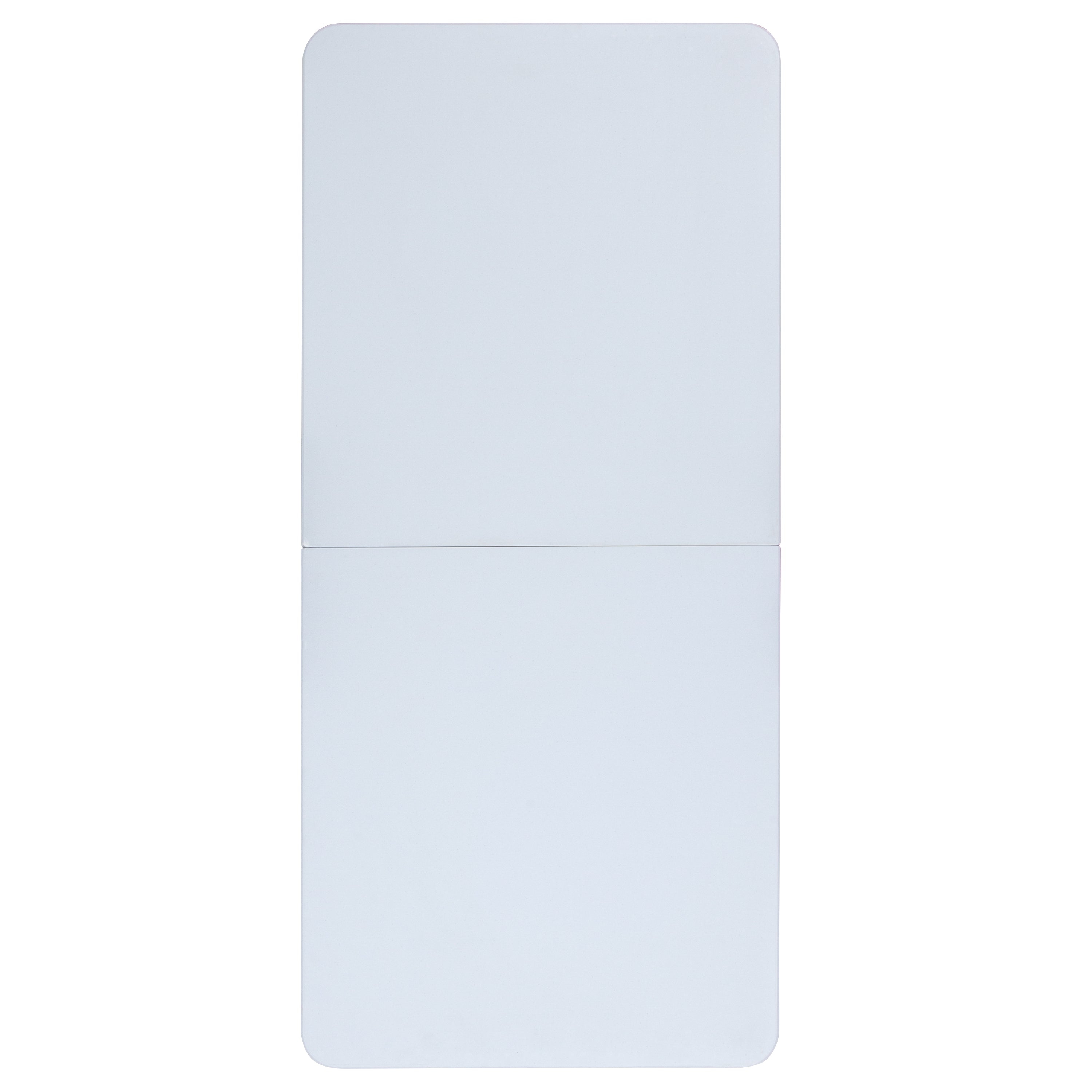 Kathryn 4.97-Foot Bi-Fold Granite White Plastic Folding Table