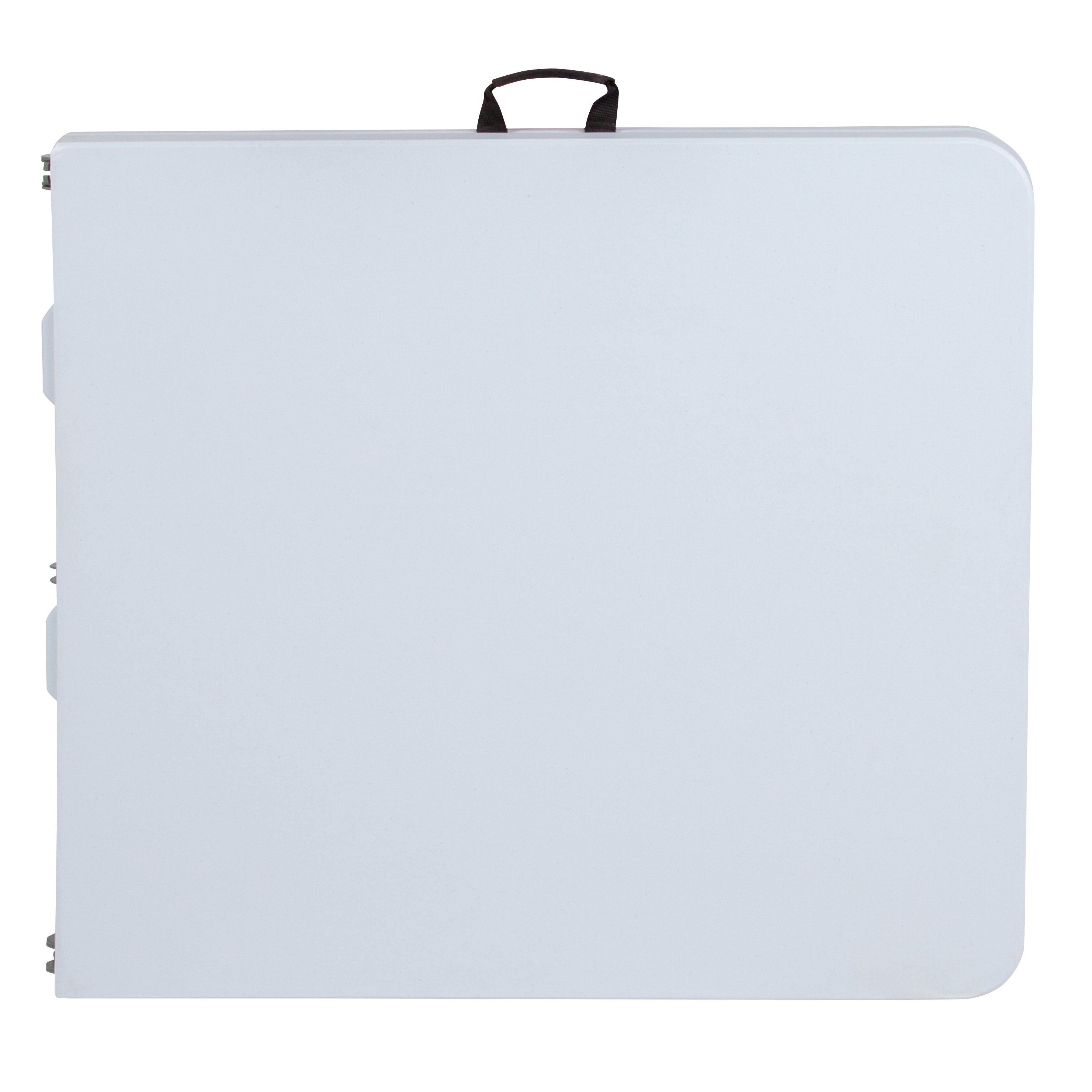 Kathryn 4.97-Foot Bi-Fold Granite White Plastic Folding Table