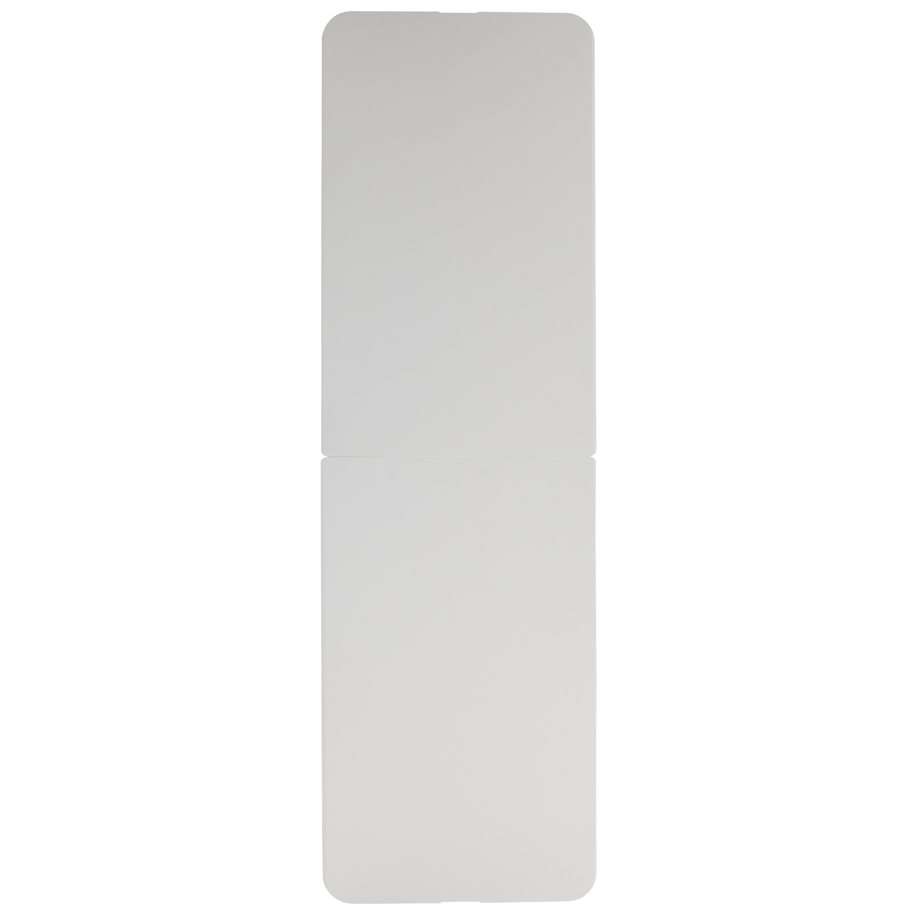 Kathryn 8-Foot Bi-Fold Granite White Plastic Banquet and Event Folding Table with Carrying Handle