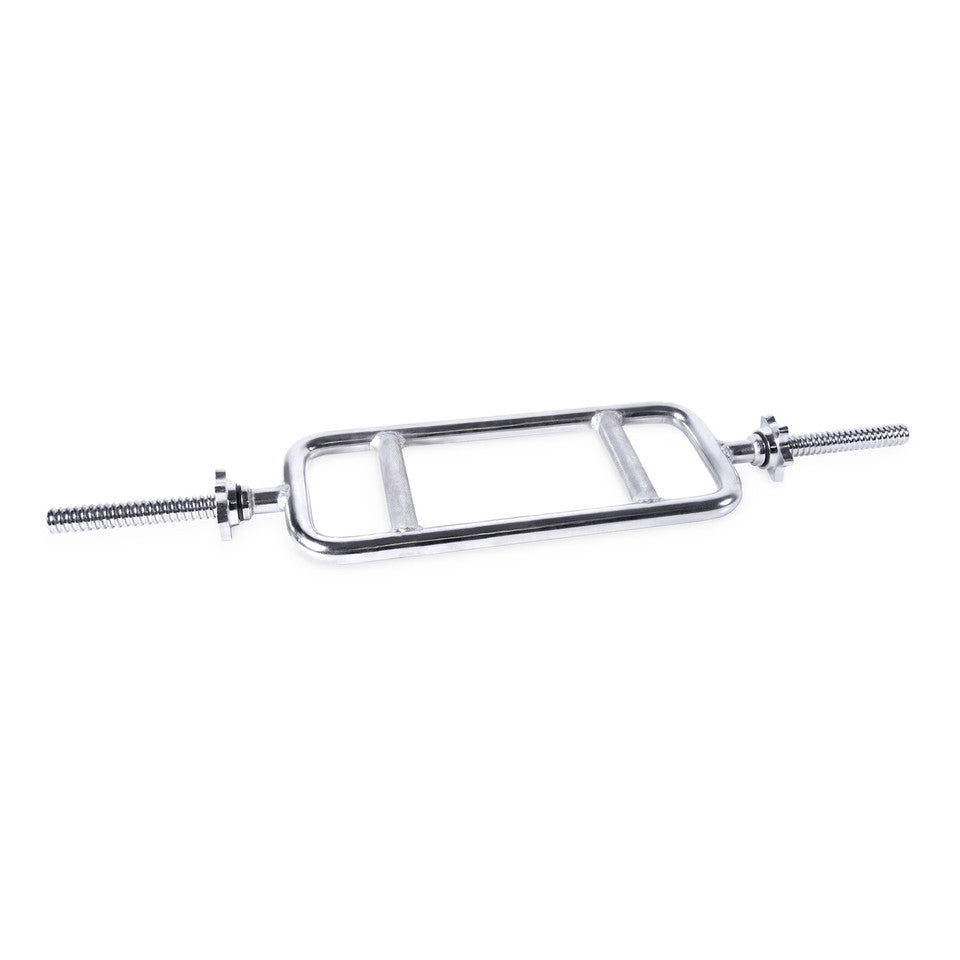 CAP 34" Regular Threaded Tricep Bar; Chrome