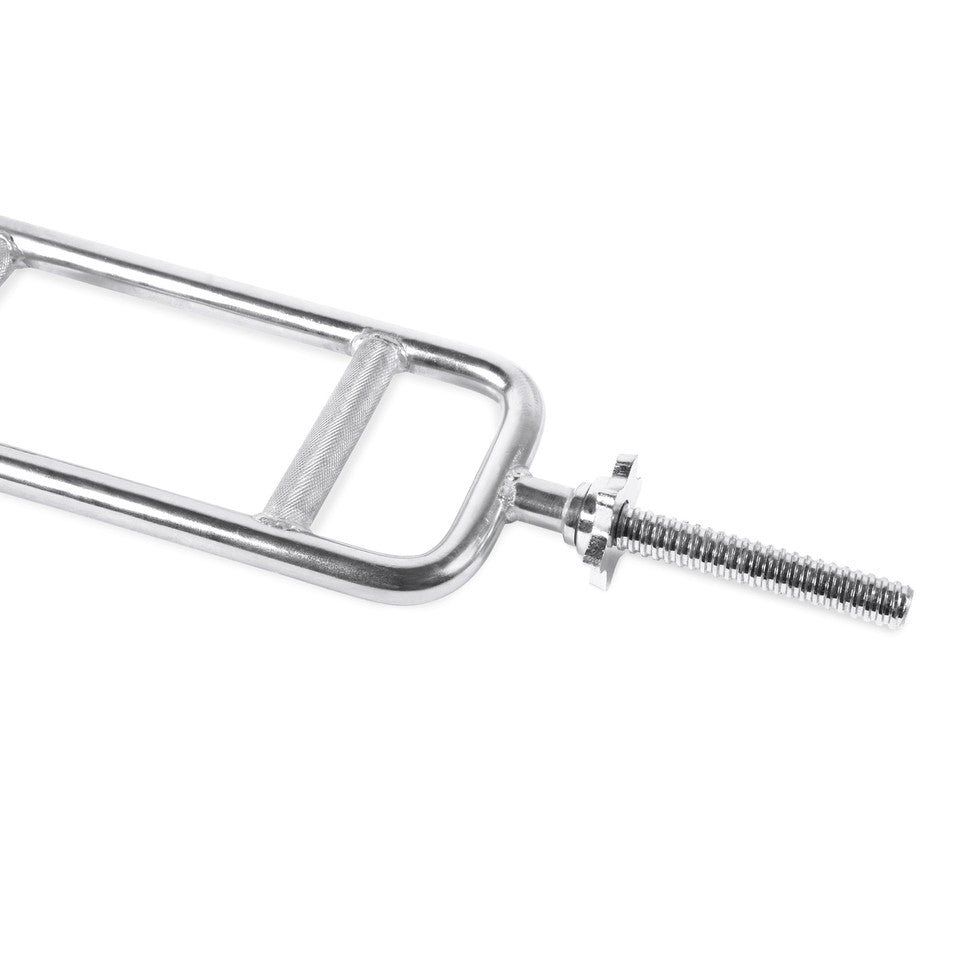 CAP 34" Regular Threaded Tricep Bar; Chrome
