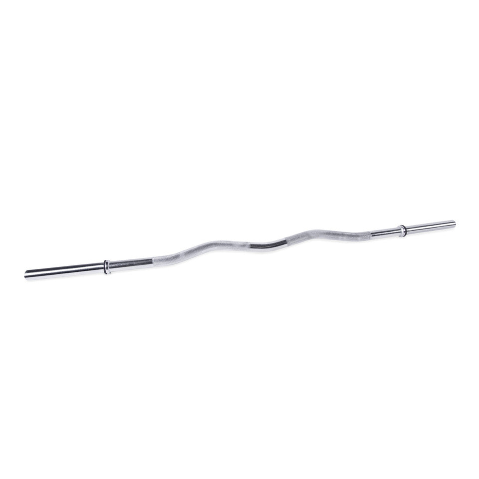 CAP 47" Regular Solid E-Z Curl Bar; Chrome