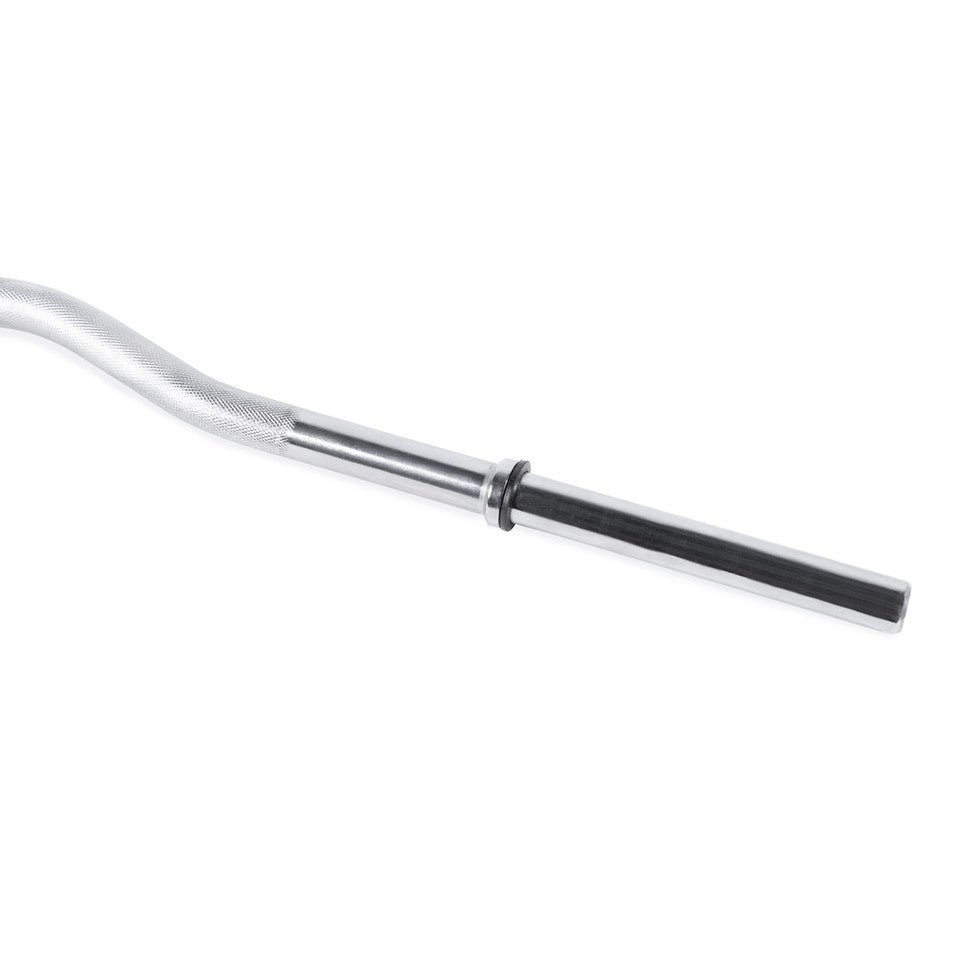 CAP 47" Regular Solid E-Z Curl Bar; Chrome