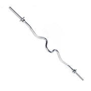 CAP 48" Regular Threaded Solid Super Curl Bar; Chrome