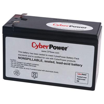 CyberPower RB1290 - UPS Battery - 1 X Battery - Lead Acid - 9 Ah - for AVR Series CP800AVR; Intelligent LCD BRG1000AVRLCD