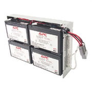 APC - Replacement Battery Cartridge #23 - 336 MAh - 12 V DC - Lead Acid - Hot Swappable - 3 Year Minimum Battery Life - 5 - Black