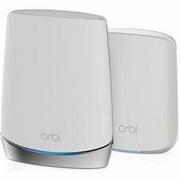 Netgear Orbi RBK652S Wi-Fi 6 IEEE 802.11ax Ethernet Wireless Router - Tri Band - 2.40 GHz ISM Band - 5 GHz UNII Band - RBK652S100NAS
