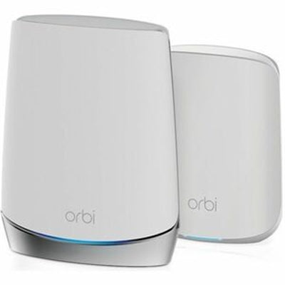 Netgear Orbi RBK652S Wi-Fi 6 IEEE 802.11ax Ethernet Wireless Router - Tri Band - 2.40 GHz ISM Band - 5 GHz UNII Band - RBK652S100NAS