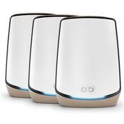 Netgear Orbi 860 AX6000 Tri Band MU-MIMO WiFi 6 Mesh System, White, 3/Pack (RBK863S100NAS)