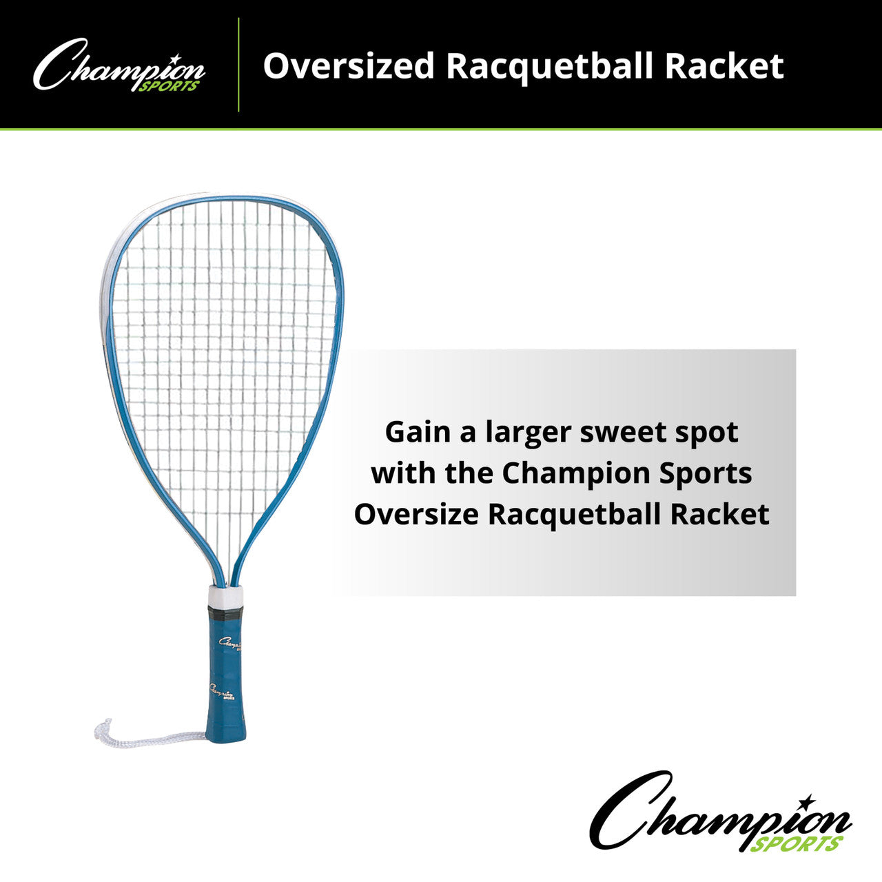 Oversized Racquetball Racket