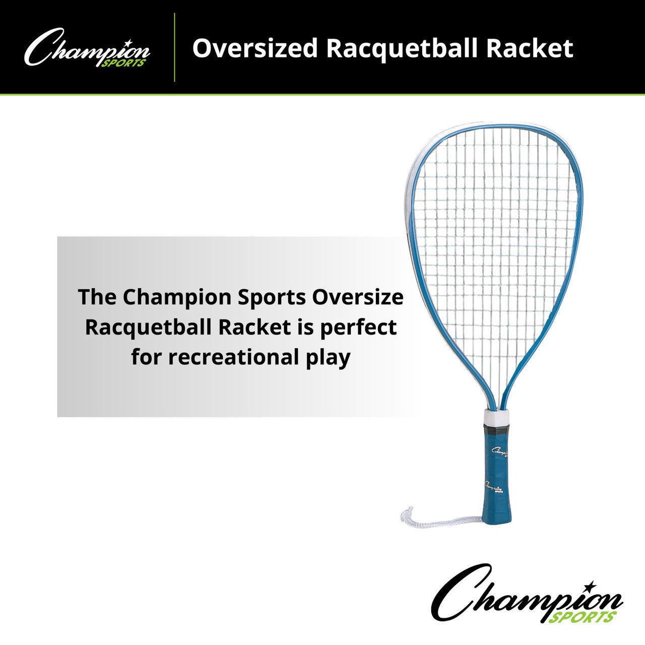 Oversized Racquetball Racket