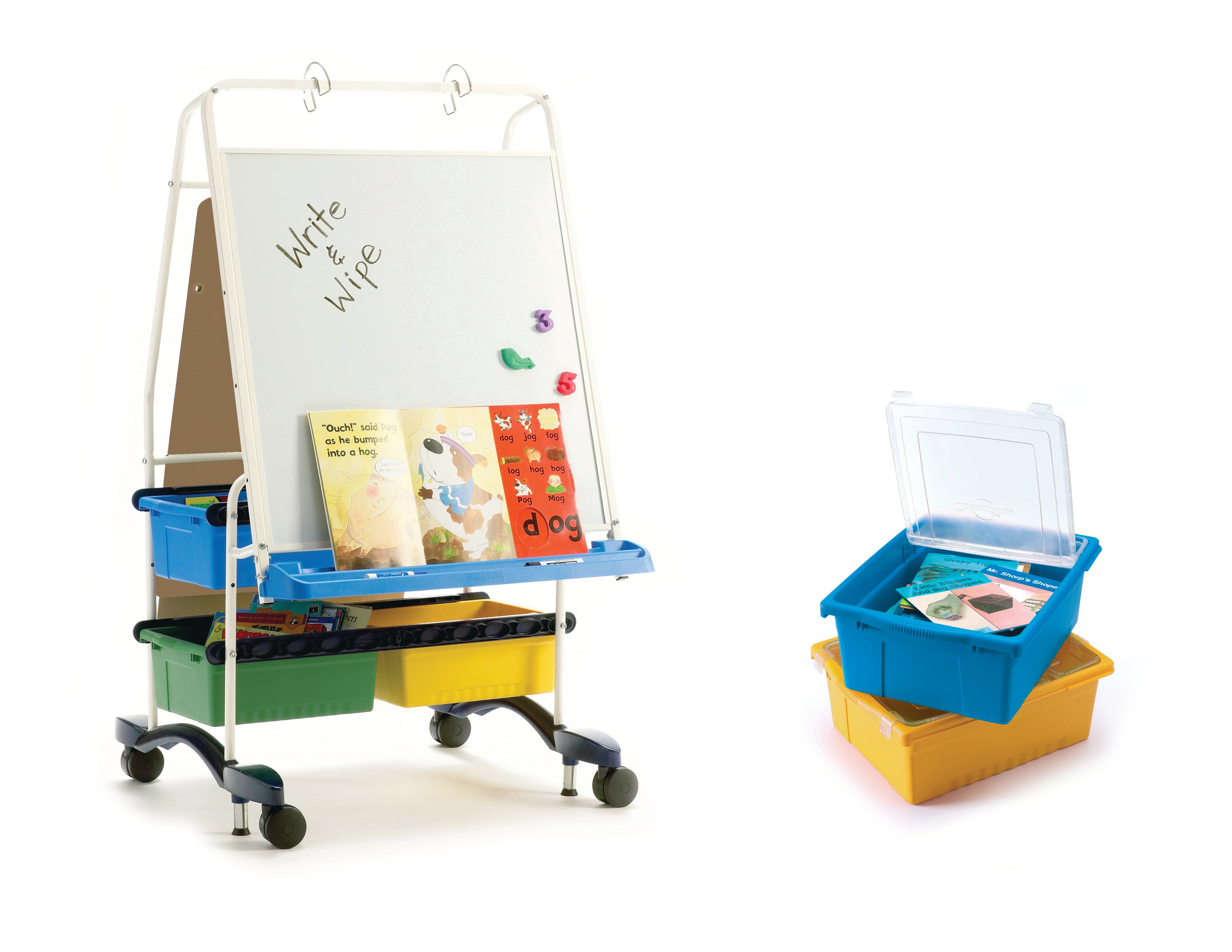 Regal Reading Writing Center with Lids