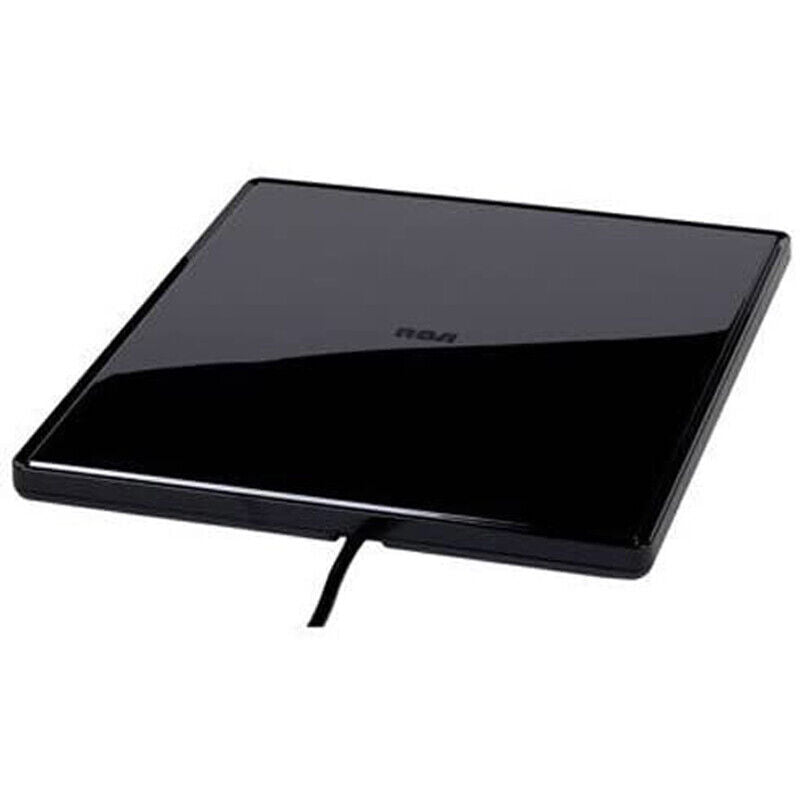 RCA Indoor Amplified Indoor HDTV Flat Antenna, 1 pk
