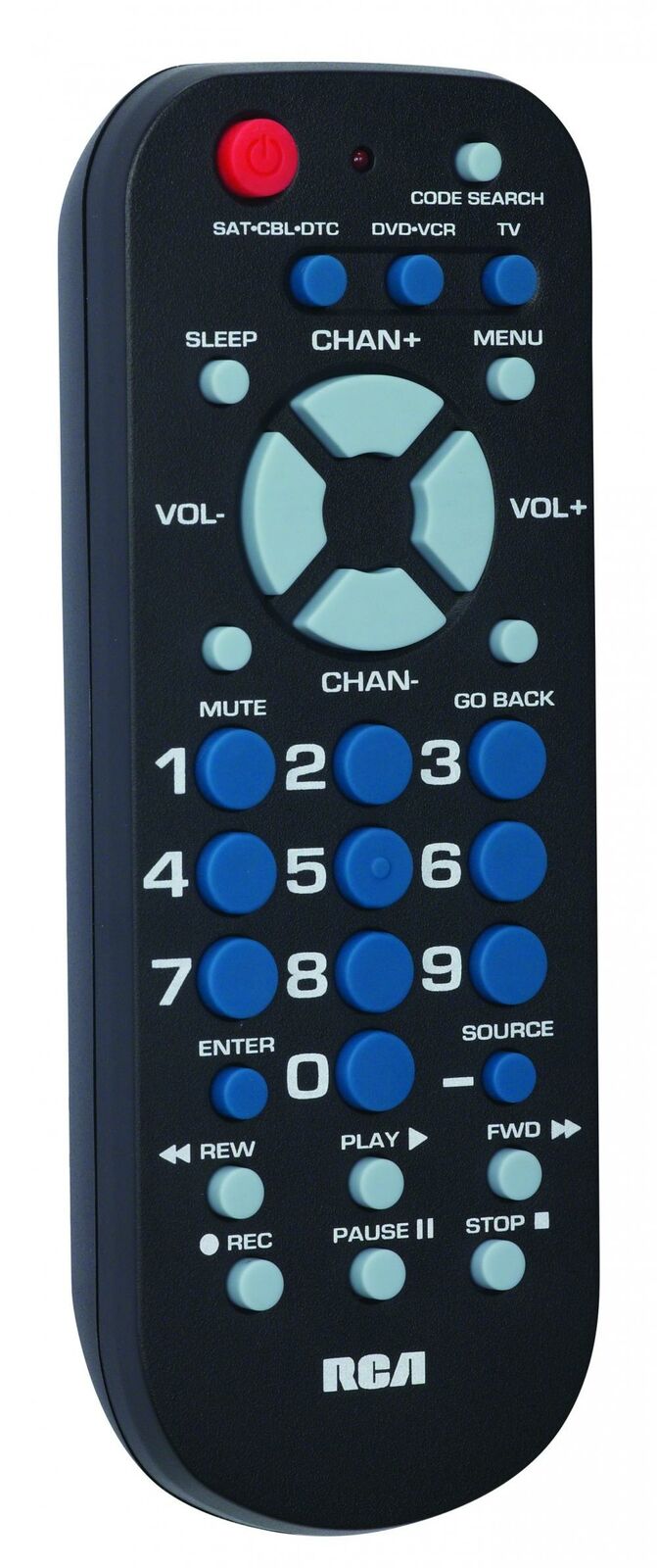 RCA 3-Device Palm-Sized Universal Remote