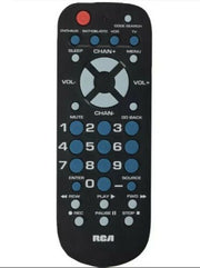 RCA RCR504BEV 4 Function Universal Remote - Black Palm Size