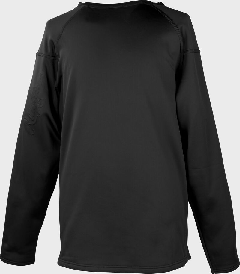 Rawlings Adult Performance Dugout Fleece Pullover - 3Xl - Black