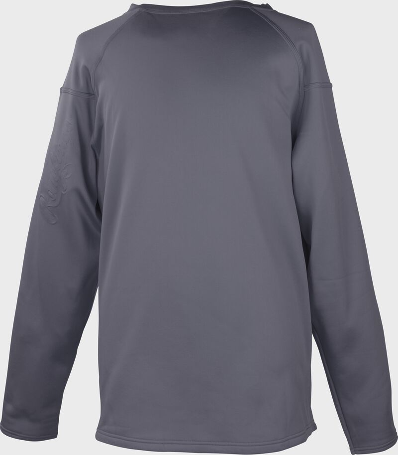Rawlings Adult Performance Dugout Fleece Pullover - Large - Graphite