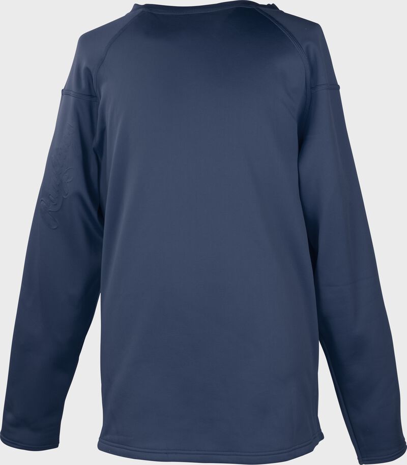 Rawlings Adult Performance Dugout Fleece Pullover - 2Xl - Navy