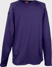 Rawlings Adult Performance Dugout Fleece Pullover - 2Xl - Purple