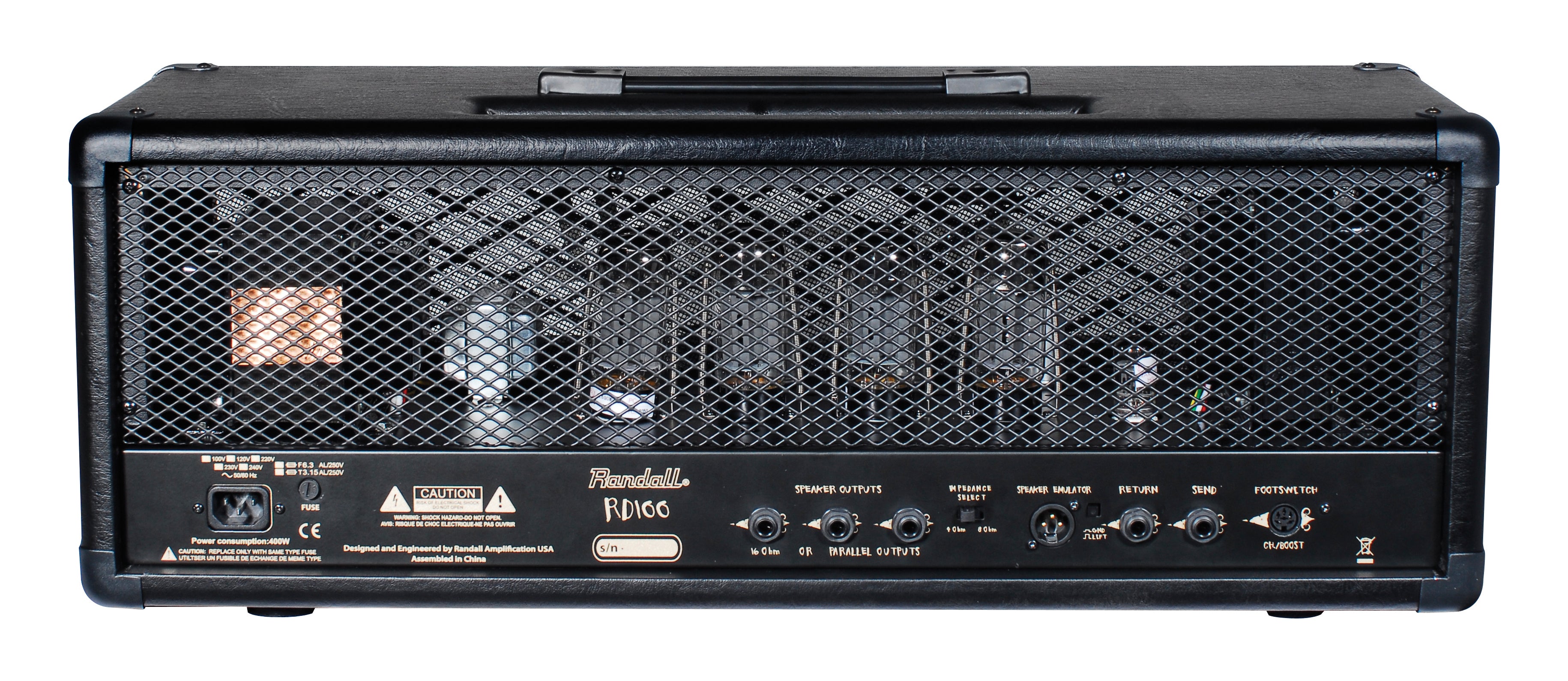 Randall RD100H 3 Channel 100 Watt Guitar Head