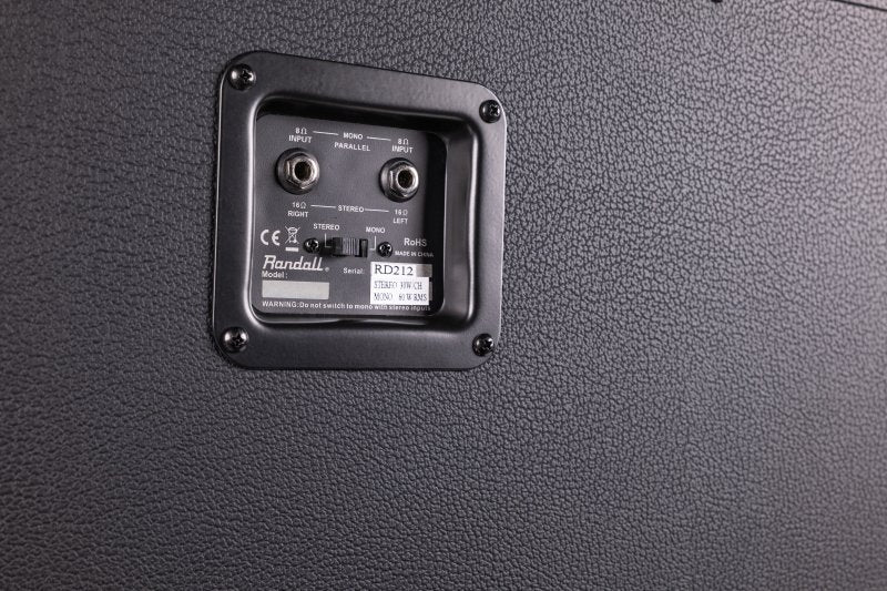 Randall RD212-S80 2X12 Guitar Cabinbet With Seventy 80 Speakers