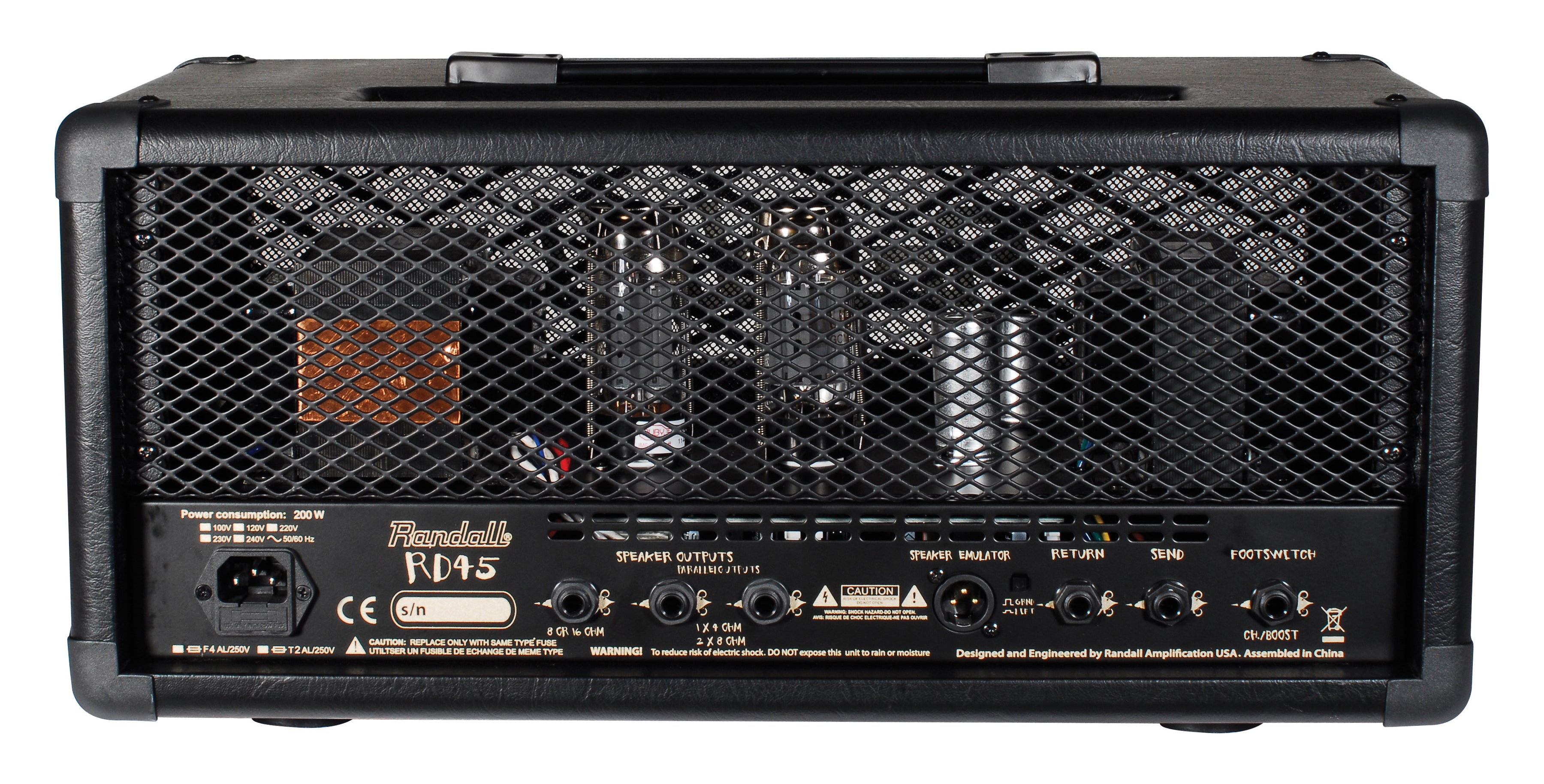 Randall RD45H 2 Channel 45 Watt Guitar Head