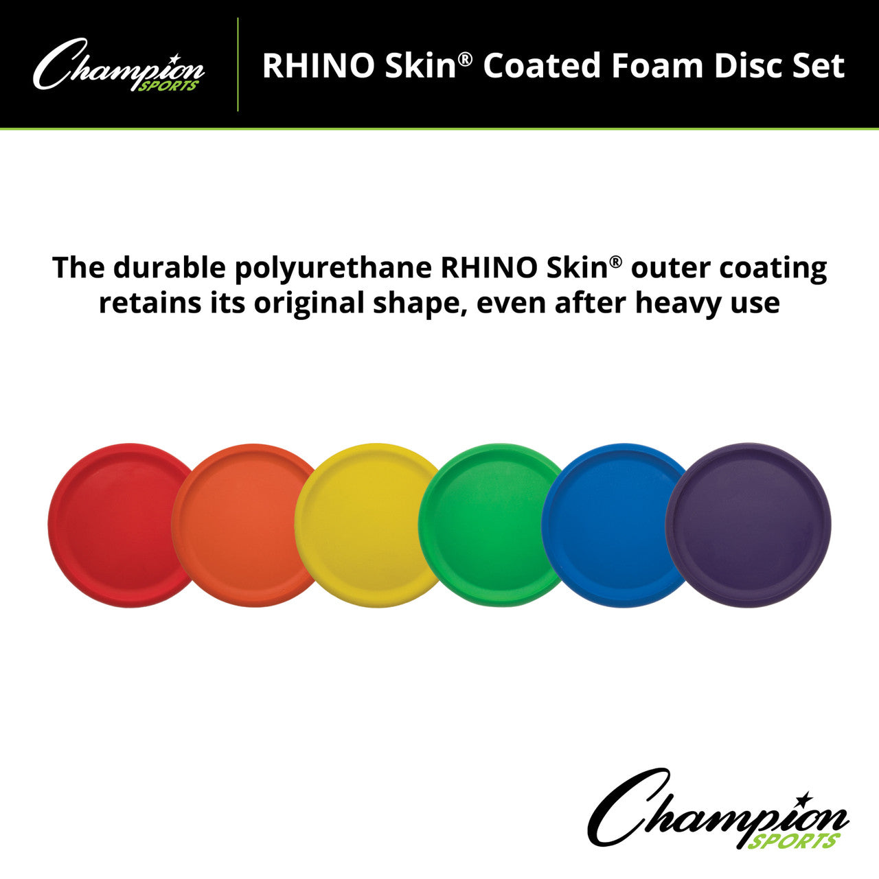 Rhino Skin® Coated Foam Disc Set