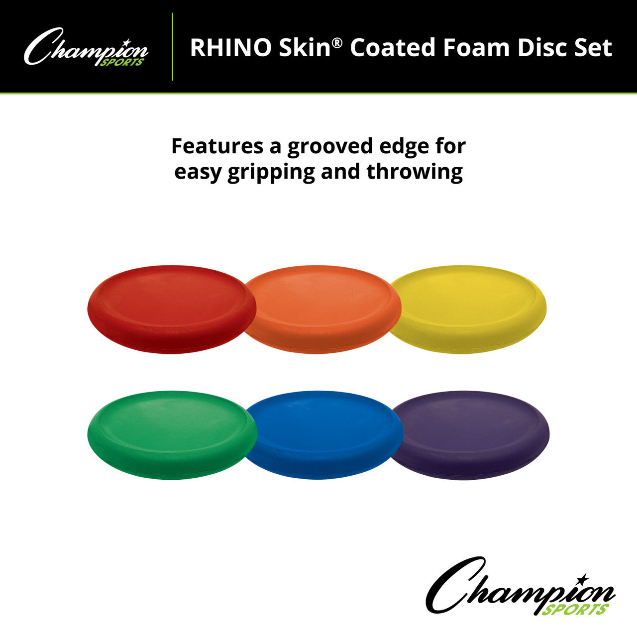 Rhino Skin® Coated Foam Disc Set