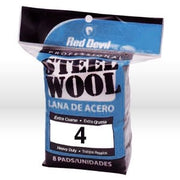 Steel Wool, Extra Corse #4, 8 Pack