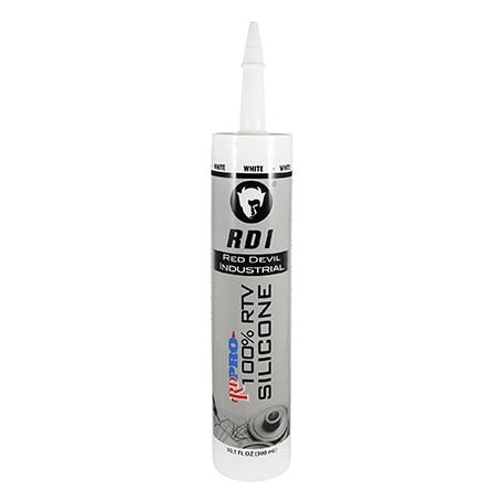 Silicone Caulk, 100% RTV SIL-WH (CAR)-10.1 fl oz