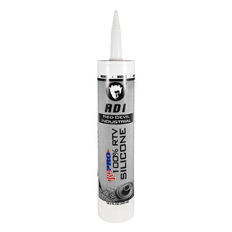 Red Devil 100% RTV Silicone Sealant,10.1 fl oz Cartr BRONZE