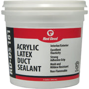 Red Devil RD-DS 181 0.5 Gal. Acrylic Latex Duct Sealant, Gray