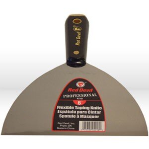 Red Devil Drywall Taping Knife, 6" FLEXIBLE DRYWALL TAPING KNIFE