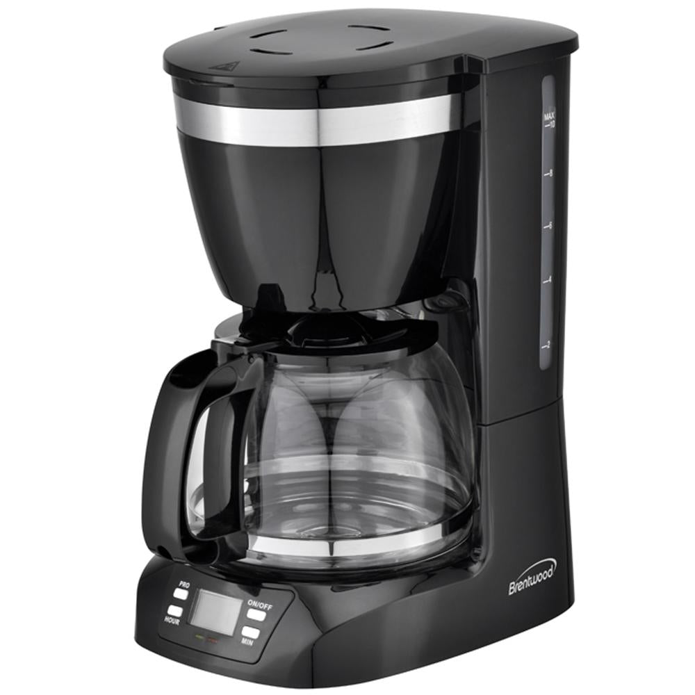 Brentwood 10-Cup Digital Coffeemaker - Black