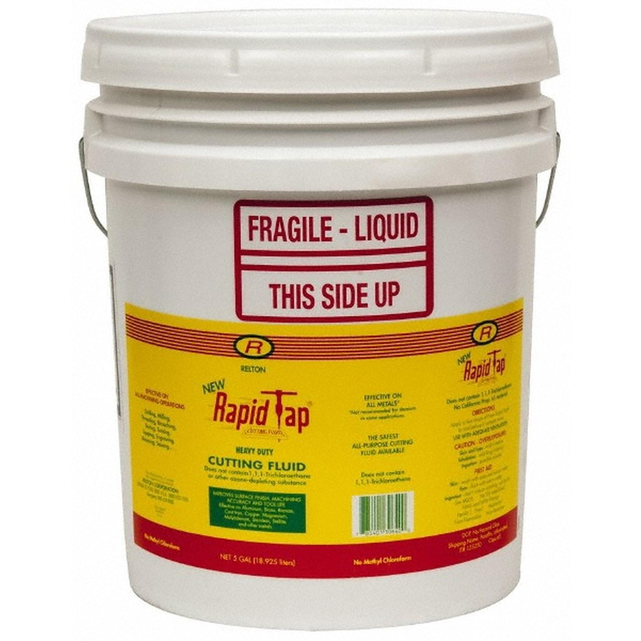 Metal Cutting Fluid, 5 GAL New Rapid Tap all-metal cutting fluid