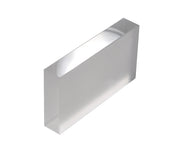 United Scientific® Glass Block With Two Frosted Sides, 114mm X 63mm X 19mm