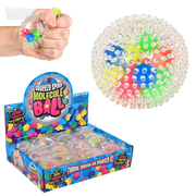 2.4" Squeezy Spiky Molecule Ball,Pack of 12