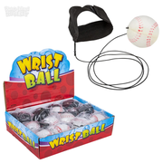 2.25" Wrist Band Return Baseball,Pack of 12