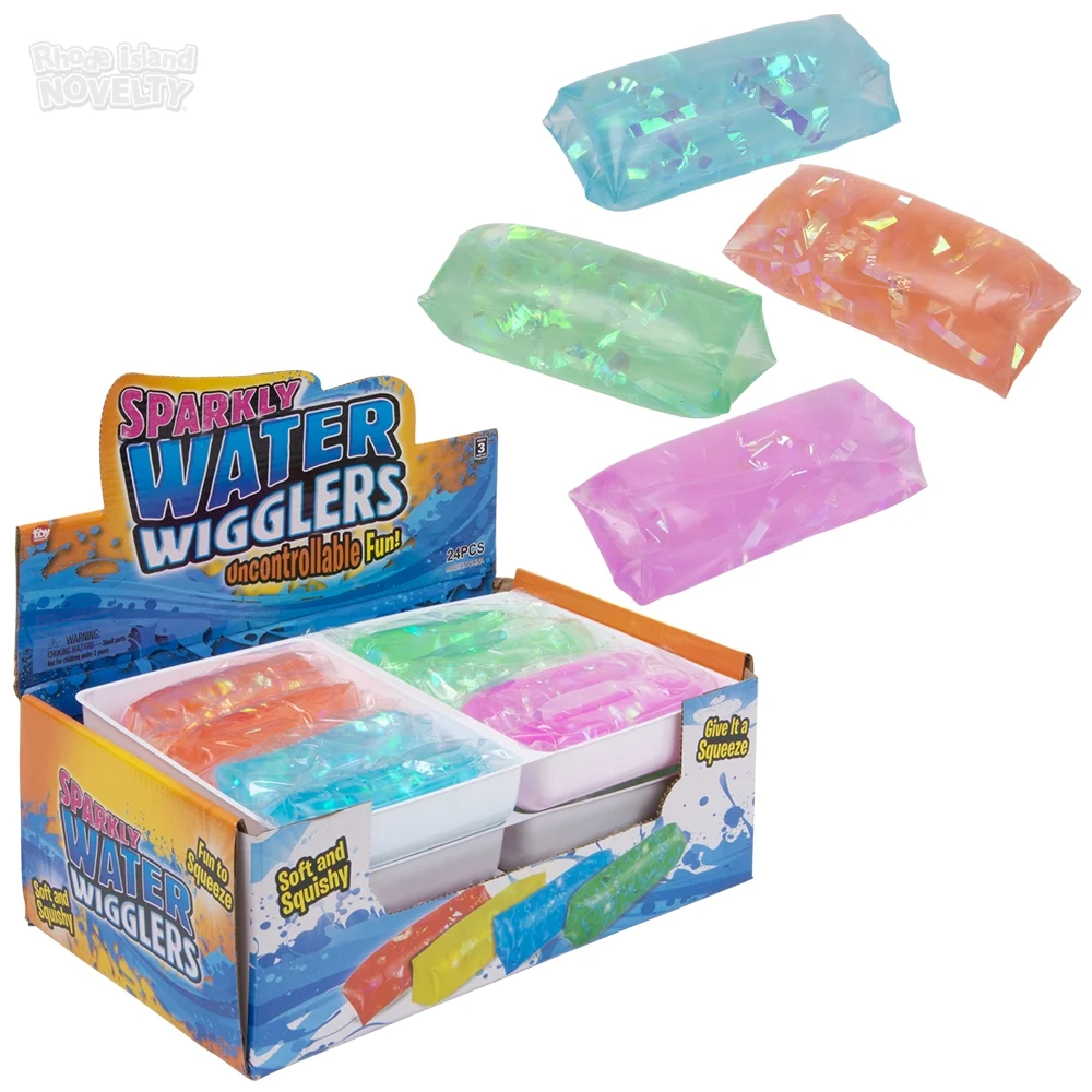 Sparkle Water Wiggler 5.5",Pack of 12
