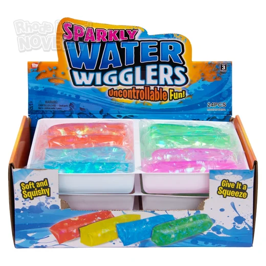 Sparkle Water Wiggler 5.5",Pack of 12