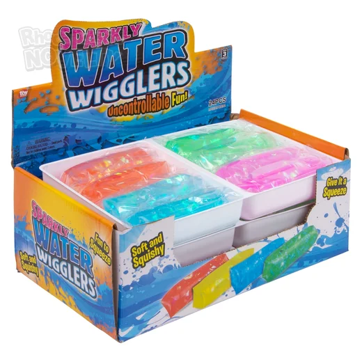 Sparkle Water Wiggler 5.5",Pack of 12